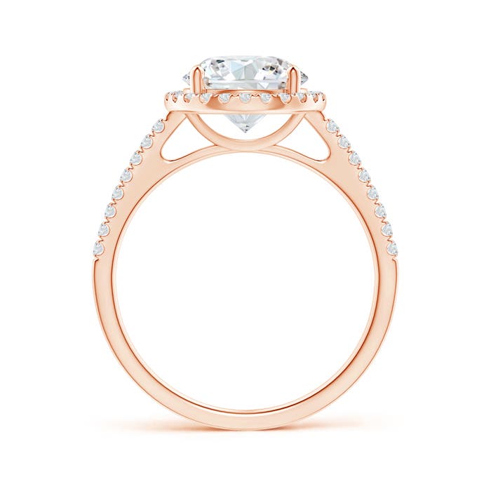 G, VS2 / 2.25 CT / 14 KT Rose Gold