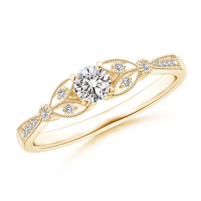 I I1 / 0.25 CT / 14 KT Yellow Gold