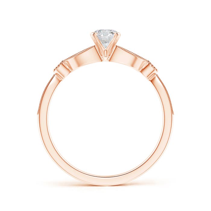 H, SI2 / 0.49 CT / 14 KT Rose Gold