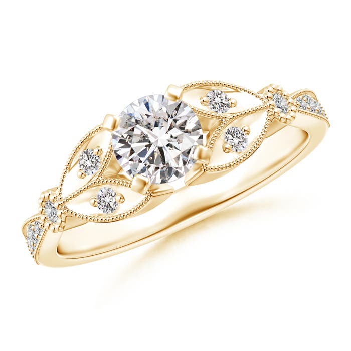 I I1 / 0.75 CT / 14 KT Yellow Gold