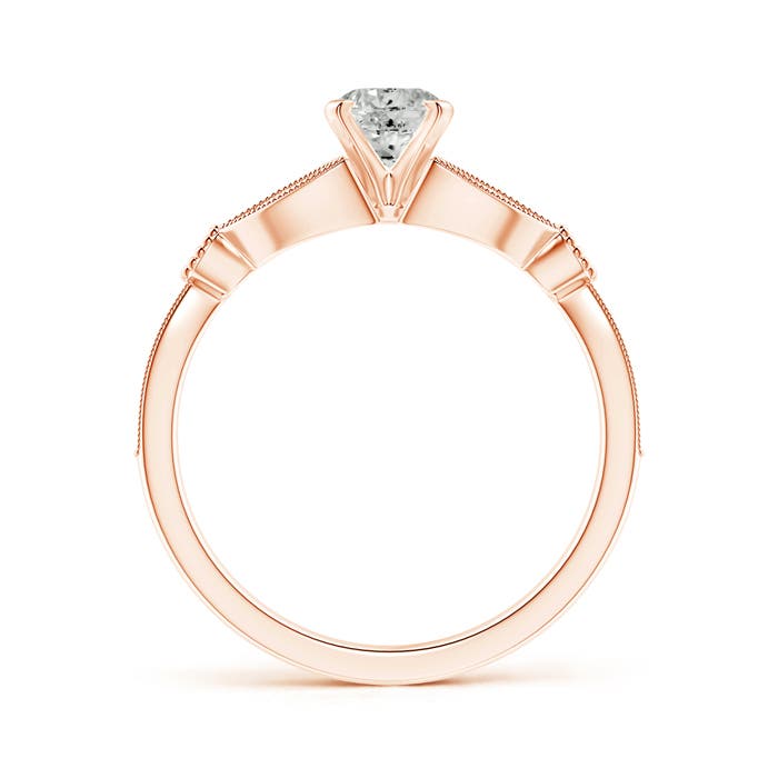 J I2 / 0.75 CT / 14 KT Rose Gold