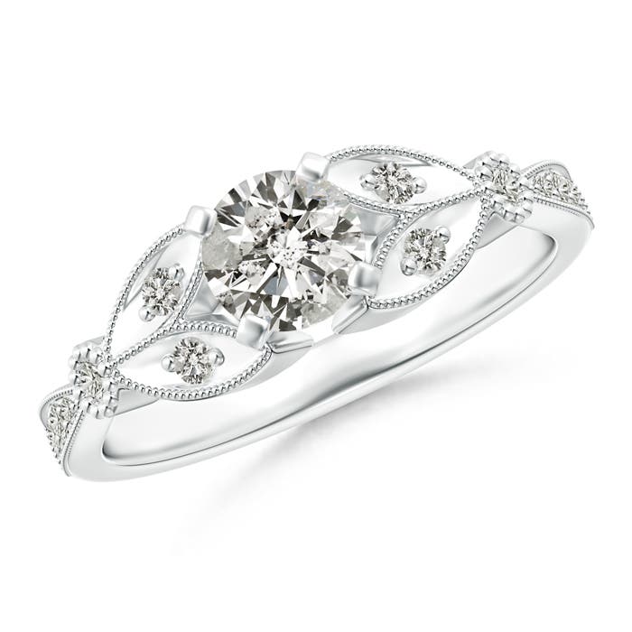 J I2 / 0.75 CT / 14 KT White Gold