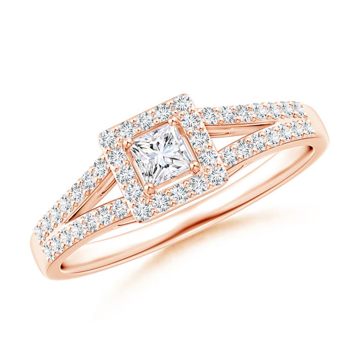 G-H VS / 0.47 CT / 14 KT Rose Gold