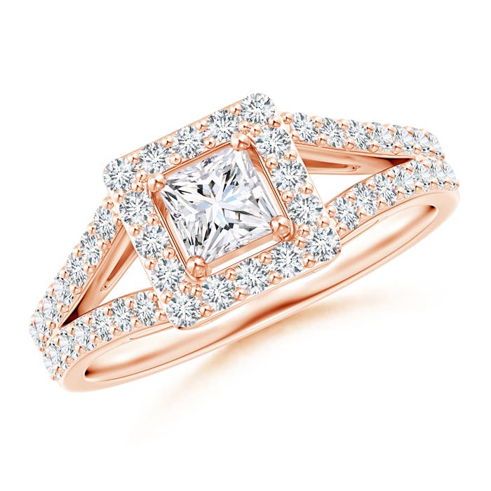 G-H VS / 0.98 CT / 14 KT Rose Gold