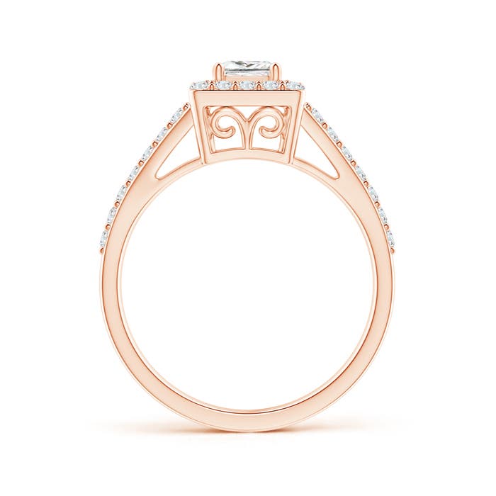 G-H VS / 0.98 CT / 14 KT Rose Gold