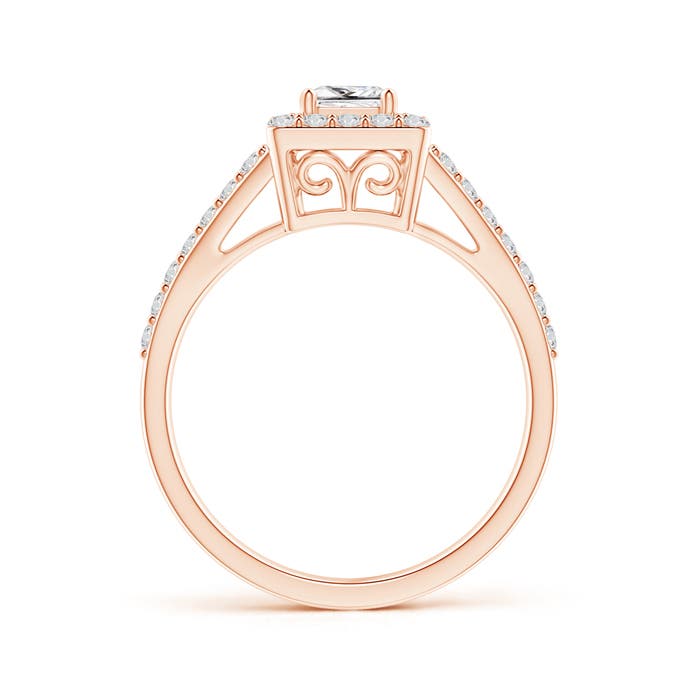 H, SI2 / 0.98 CT / 14 KT Rose Gold