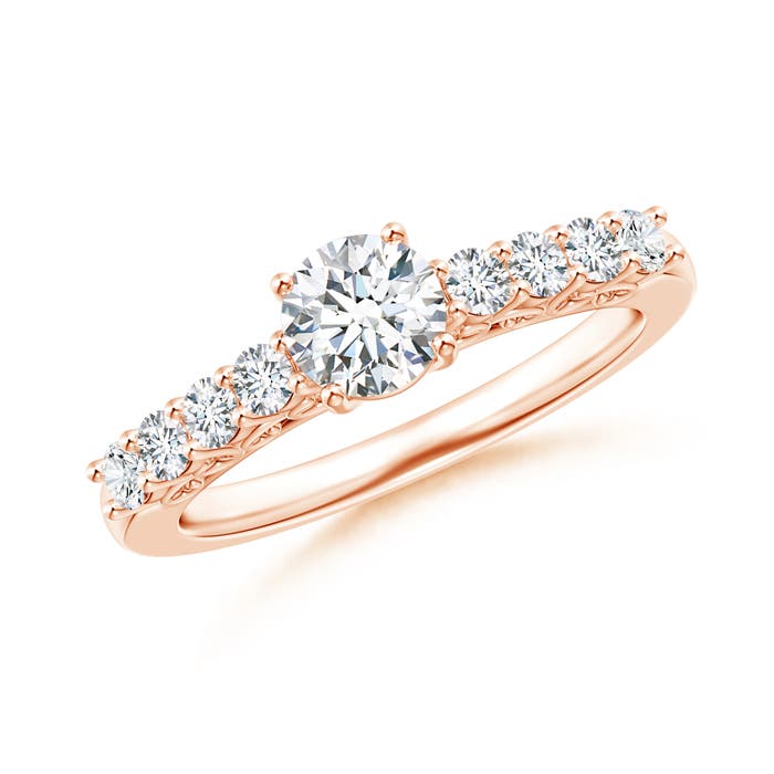 G-H VS / 0.97 CT / 14 KT Rose Gold