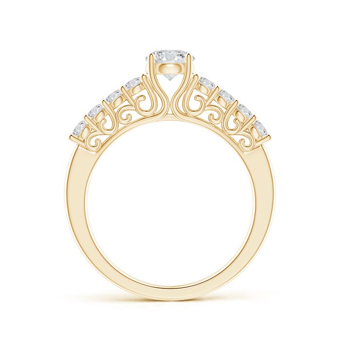 H, SI2 / 0.97 CT / 14 KT Yellow Gold