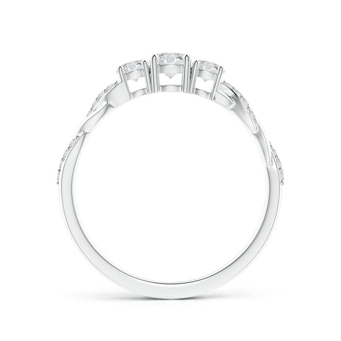 H, SI2 / 0.47 CT / 14 KT White Gold