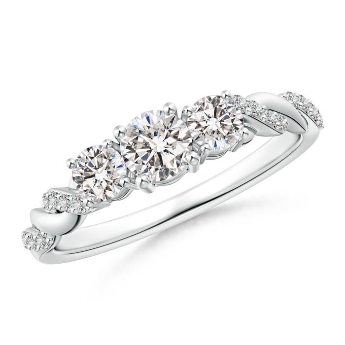 I I1 / 0.72 CT / 14 KT White Gold