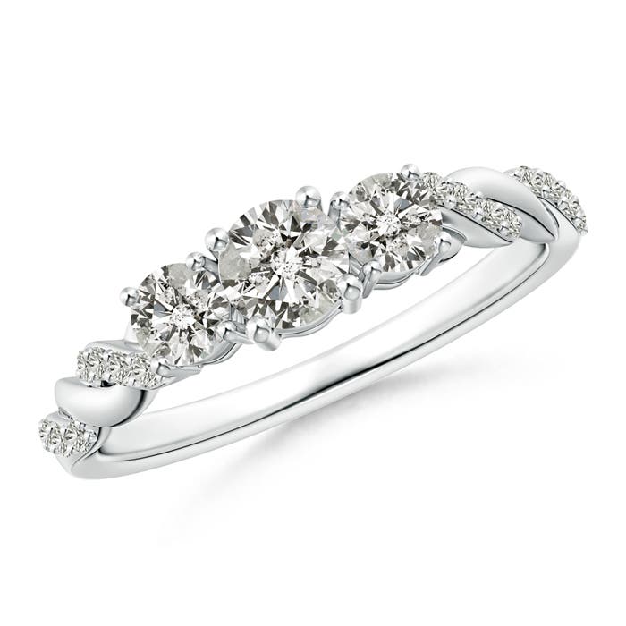 J I2 / 0.72 CT / 14 KT White Gold