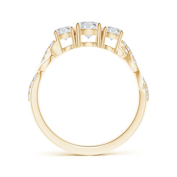 H, SI2 / 0.93 CT / 14 KT Yellow Gold