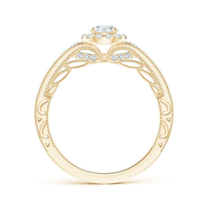 G-H VS / 0.73 CT / 14 KT Yellow Gold