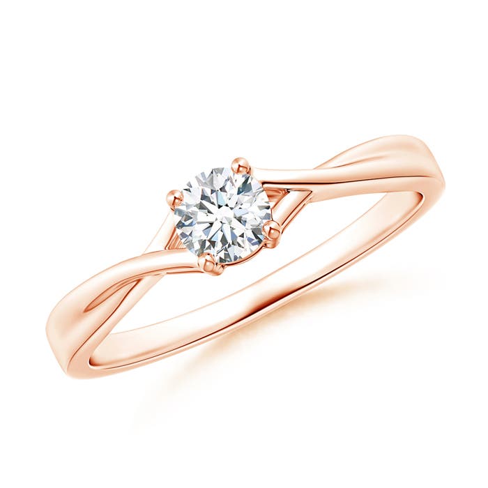 G-H VS / 0.25 CT / 14 KT Rose Gold