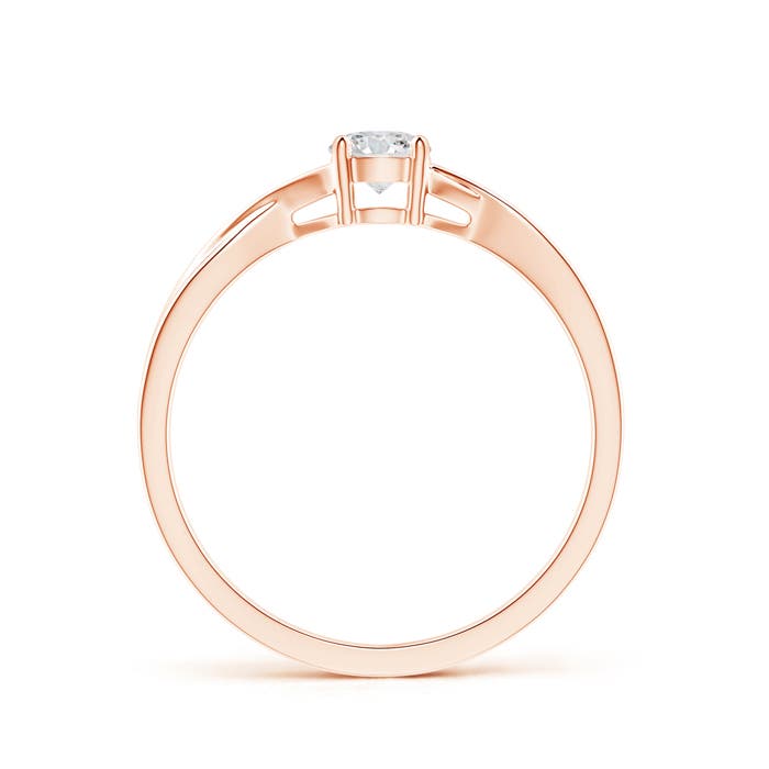 H, SI2 / 0.25 CT / 14 KT Rose Gold