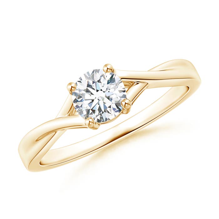 G-H VS / 0.5 CT / 14 KT Yellow Gold