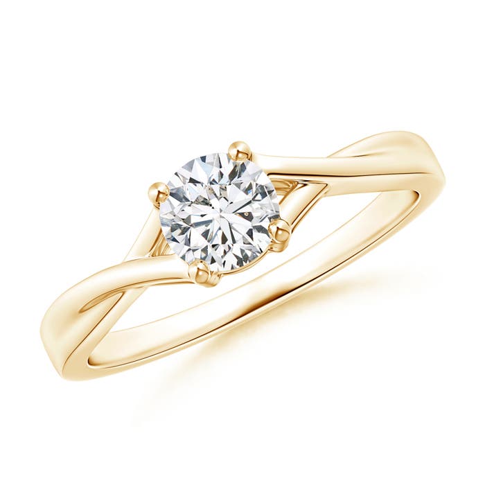 H, SI2 / 0.5 CT / 14 KT Yellow Gold