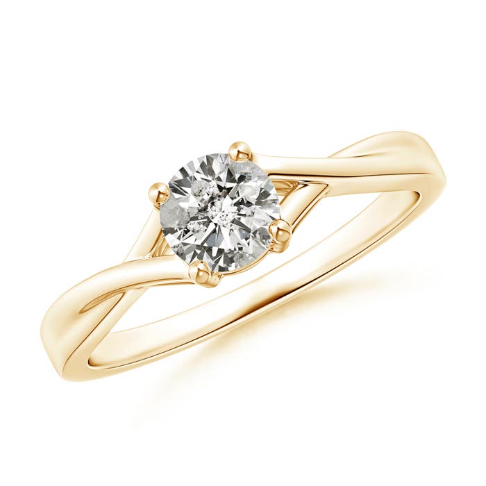 J I2 / 0.5 CT / 14 KT Yellow Gold