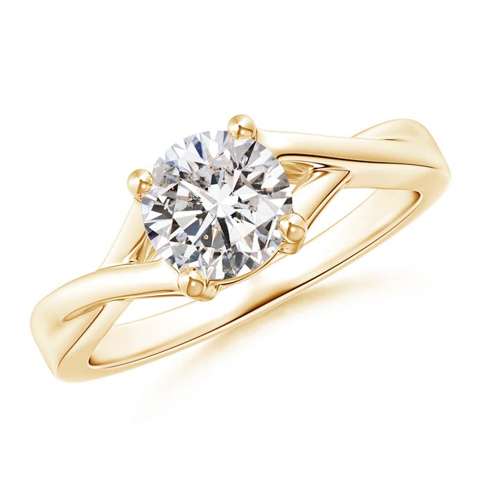 I I1 / 1 CT / 14 KT Yellow Gold