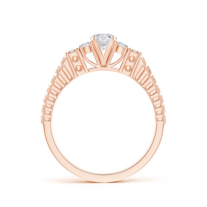 H, SI2 / 0.49 CT / 14 KT Rose Gold