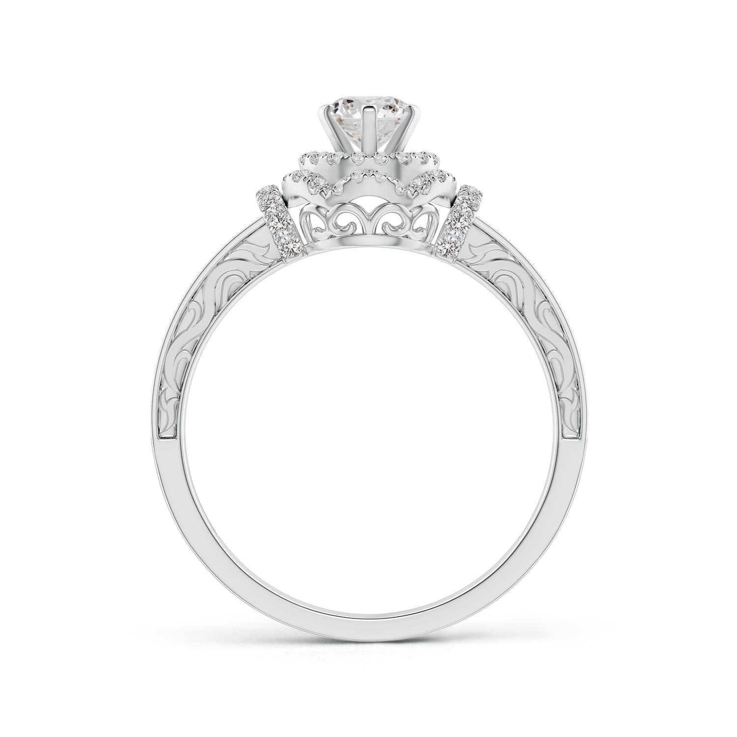 I-J, I1-I2 / 0.62 CT / 14 KT White Gold