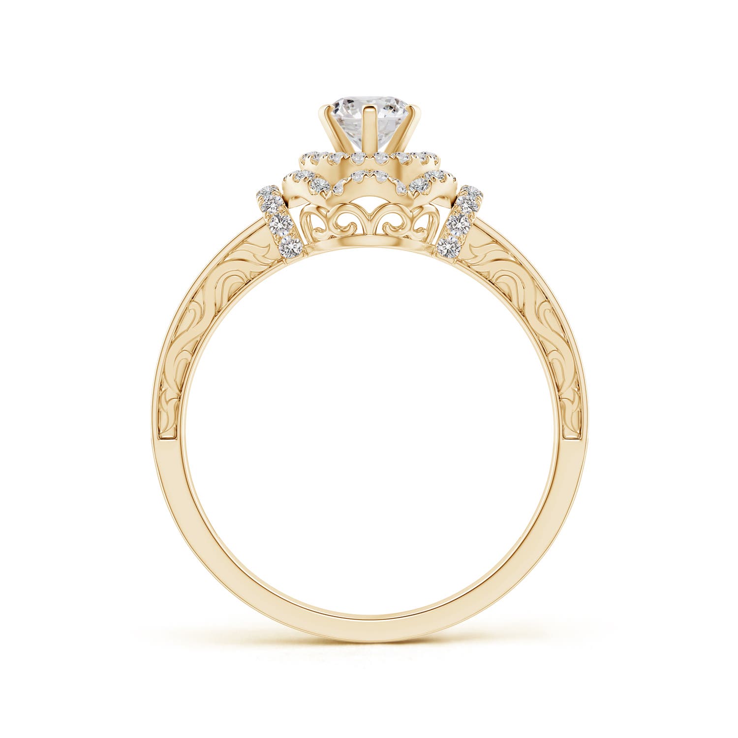 I-J, I1-I2 / 0.62 CT / 14 KT Yellow Gold