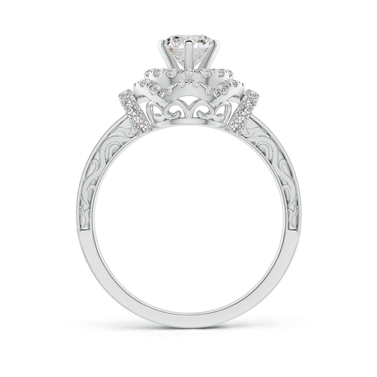 I-J, I1-I2 / 1.11 CT / 14 KT White Gold