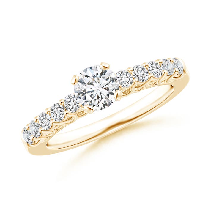 H SI2 / 0.99 CT / 14 KT Yellow Gold