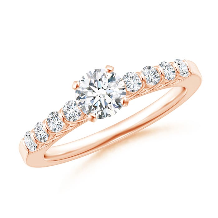 G-H VS / 0.9 CT / 14 KT Rose Gold