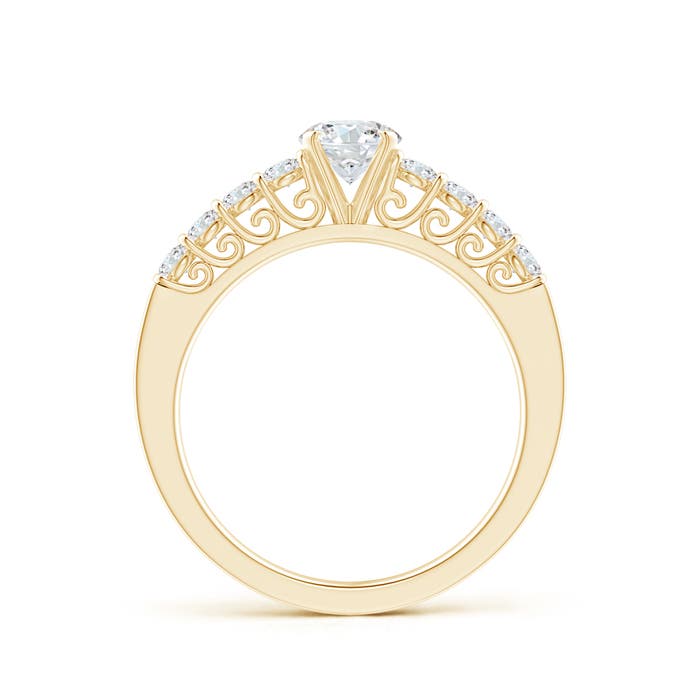 G-H VS / 0.9 CT / 14 KT Yellow Gold