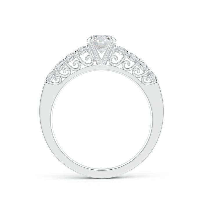 H, SI2 / 0.9 CT / 14 KT White Gold