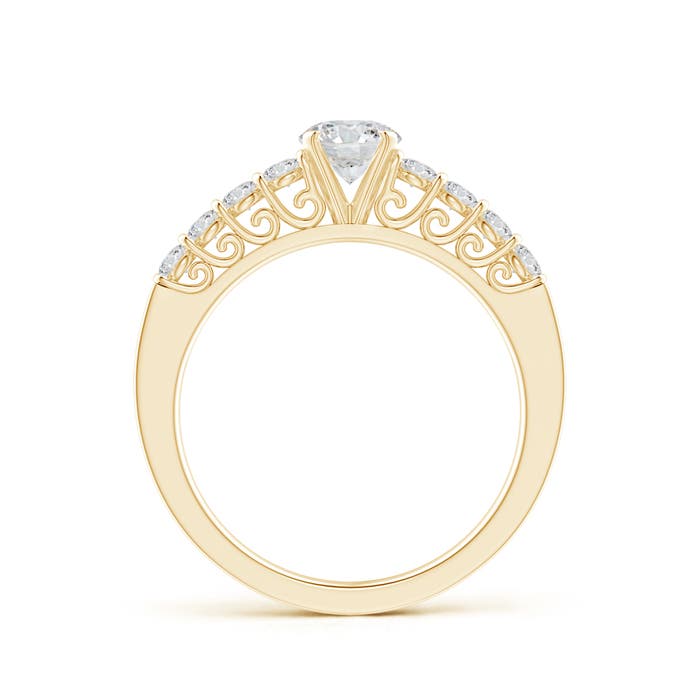 H, SI2 / 0.9 CT / 14 KT Yellow Gold