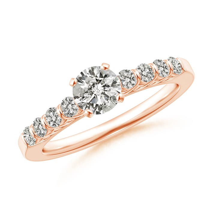 J I2 / 0.9 CT / 14 KT Rose Gold