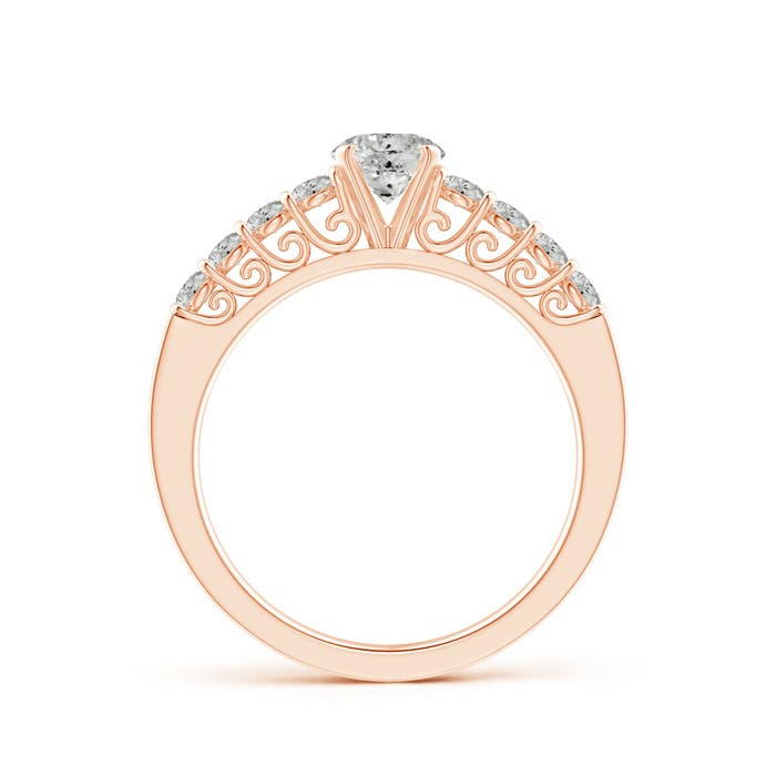 J I2 / 0.9 CT / 14 KT Rose Gold