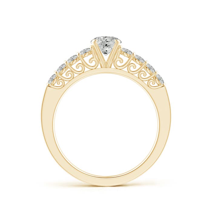 J I2 / 0.9 CT / 14 KT Yellow Gold