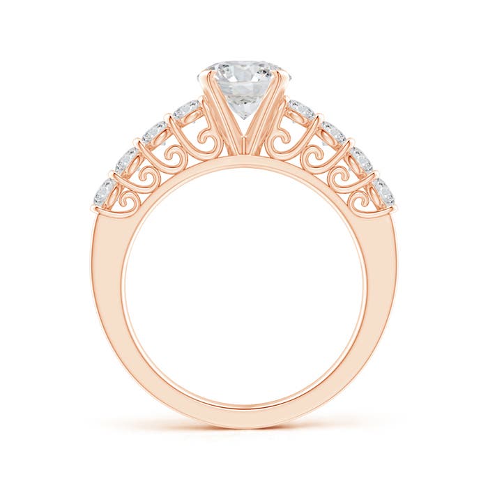 H, SI2 / 1.84 CT / 14 KT Rose Gold