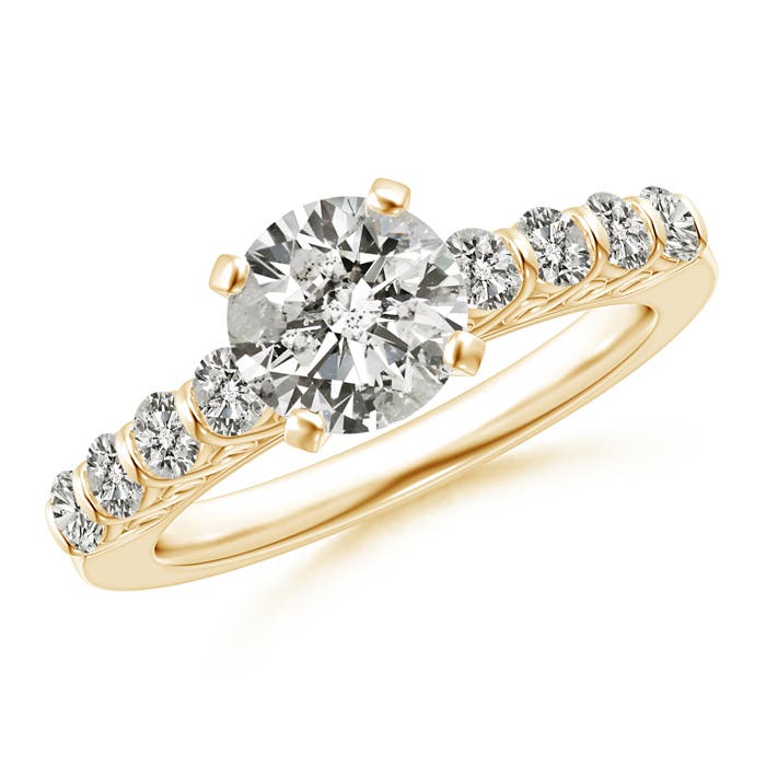 J I2 / 1.84 CT / 14 KT Yellow Gold