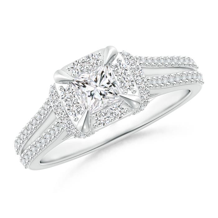 H SI2 / 0.97 CT / 14 KT White Gold