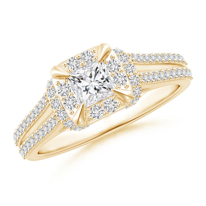 H SI2 / 0.97 CT / 14 KT Yellow Gold