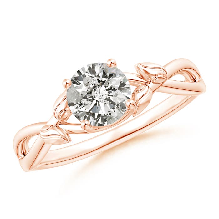 J I2 / 0.75 CT / 14 KT Rose Gold