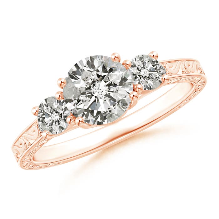 J I2 / 1.33 CT / 14 KT Rose Gold