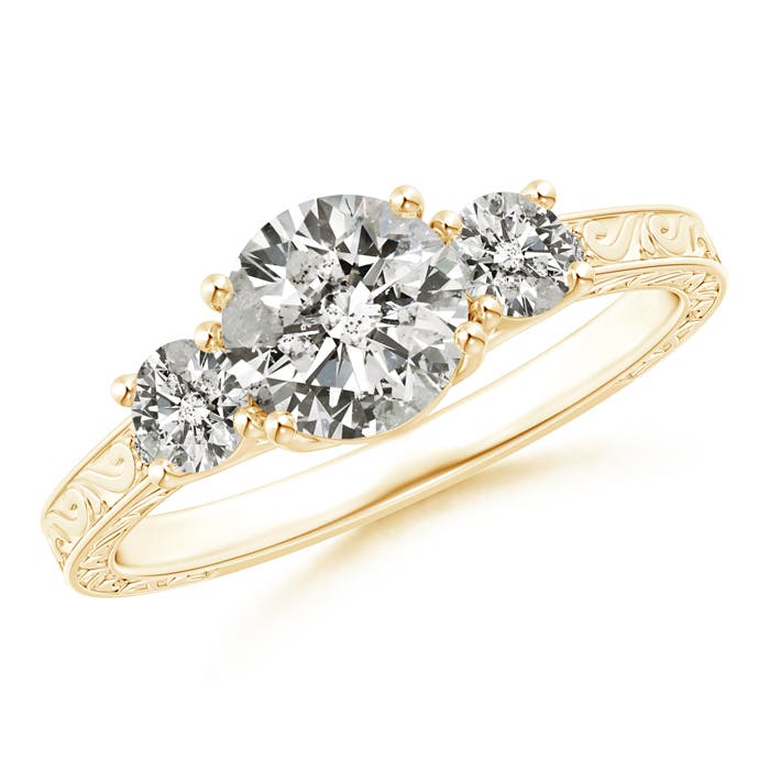 J I2 / 1.33 CT / 14 KT Yellow Gold