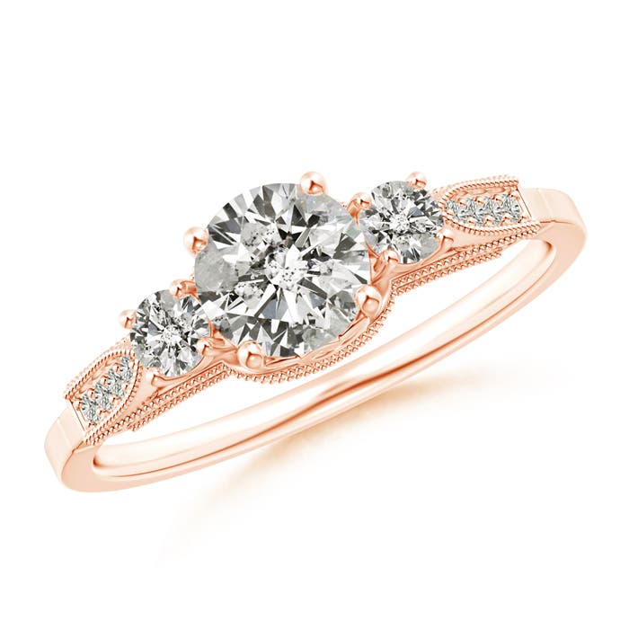 J I2 / 1.01 CT / 14 KT Rose Gold