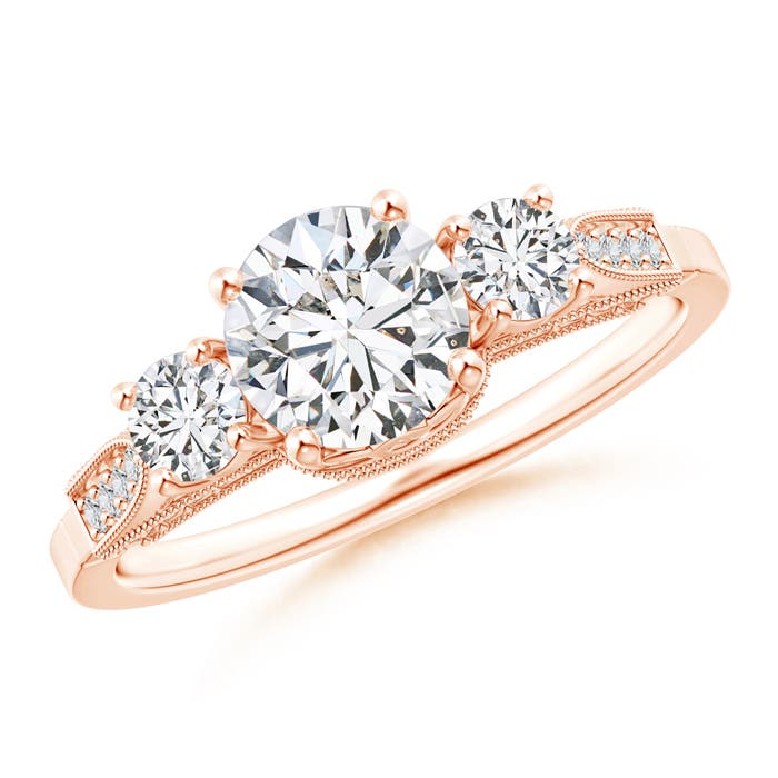 H, SI2 / 1.46 CT / 14 KT Rose Gold