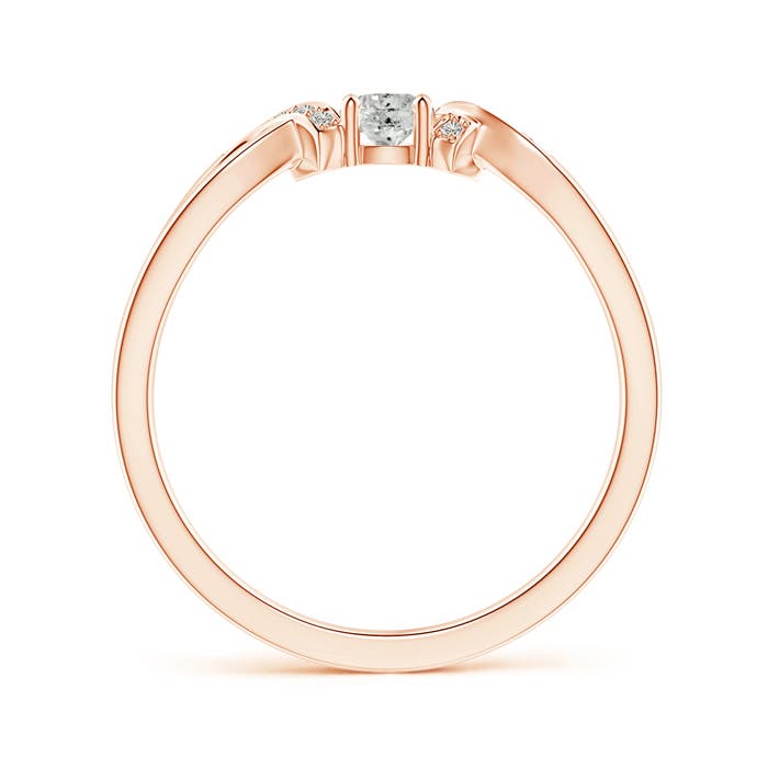 K, I3 / 0.21 CT / 14 KT Rose Gold