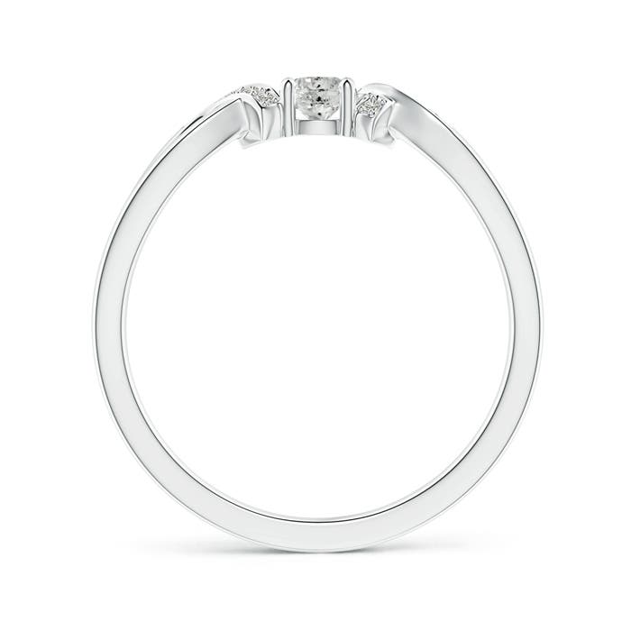 K, I3 / 0.21 CT / 14 KT White Gold