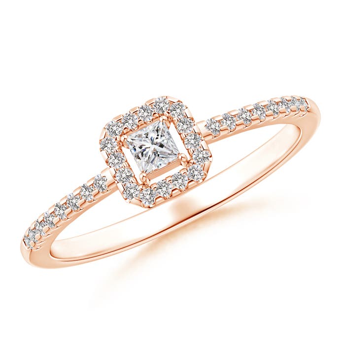 I-J, I1-I2 / 0.26 CT / 14 KT Rose Gold