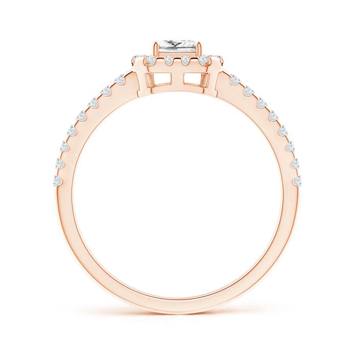 G, VS2 / 0.57 CT / 14 KT Rose Gold