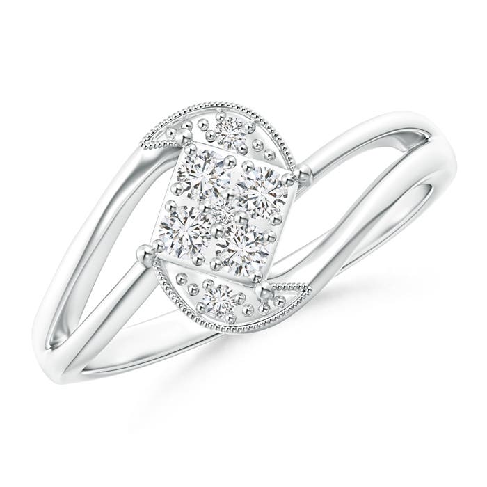 H, SI2 / 0.21 CT / 14 KT White Gold