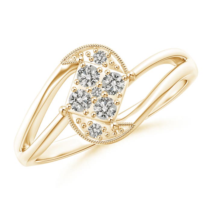 K, I3 / 0.21 CT / 14 KT Yellow Gold